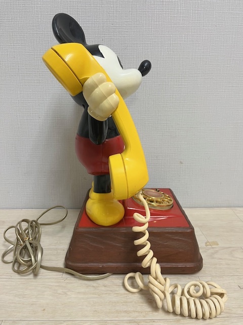 ミッキーマウス THE MICKEY MOUSE PHONE ダイヤル式 電話機 DMIH8000