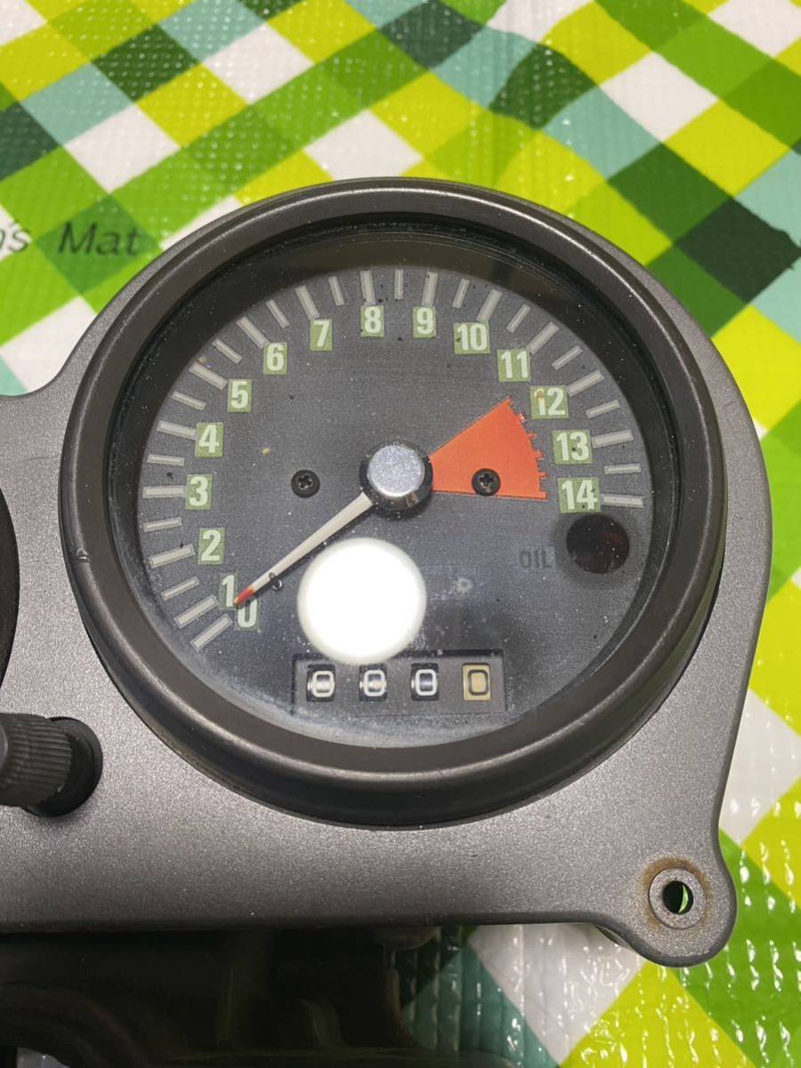 ゼファー 親子メーター 初期 当時物 タコメーター カワサキ zephyr400