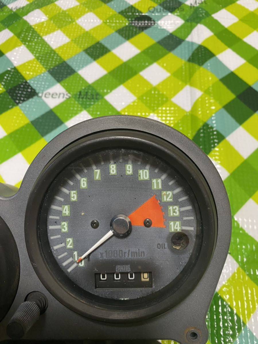 ゼファー 親子メーター 初期 当時物 タコメーター カワサキ zephyr400