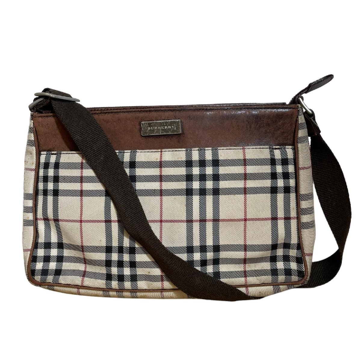 BURBERRY バーバリー ノバチェック柄 ショルダーバッグ BURBERRY 