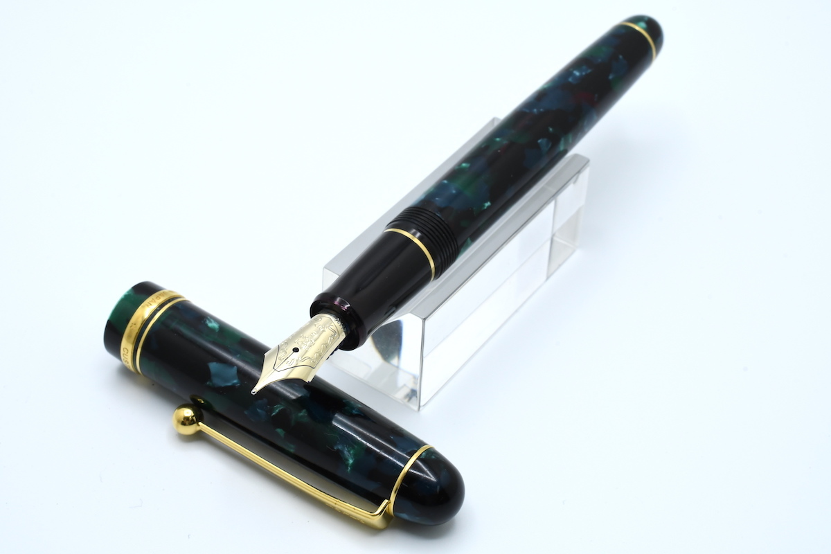 文房具・事務用品 ​【PILOT/パイロット】万年筆 14K 585 ペン先M マーブル