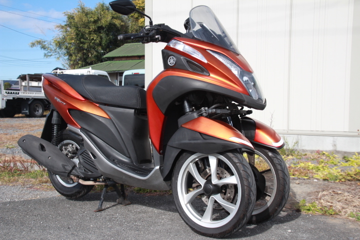 トリシティ125 ヤマハ 試乗前2輪の安心感に「質の高さ」がも 即決特典