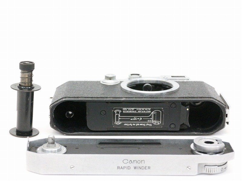 Canon レンジファインダーカメラ 本体 RAPID WINDER など付き Canon