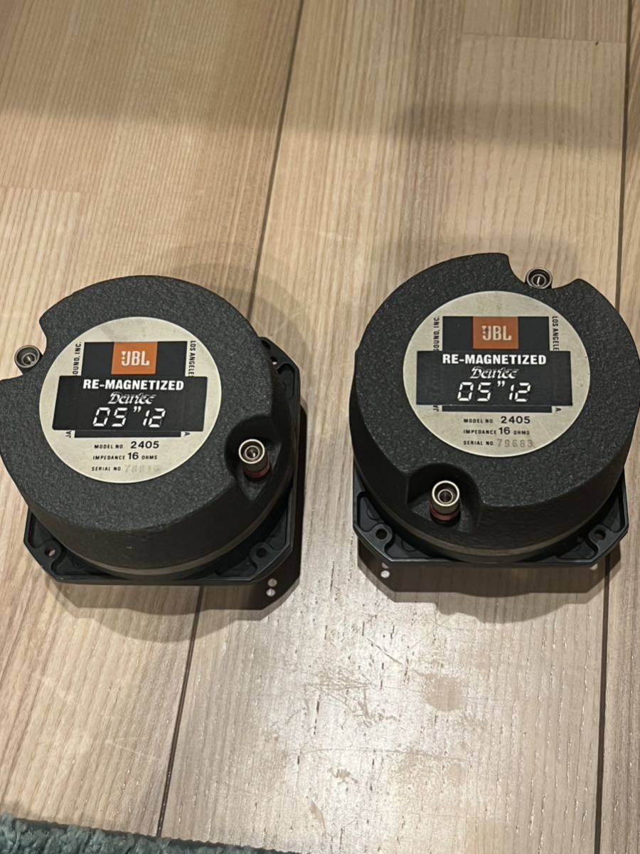 JBL 2405 16 ツイーターペア JBL 0 ペア