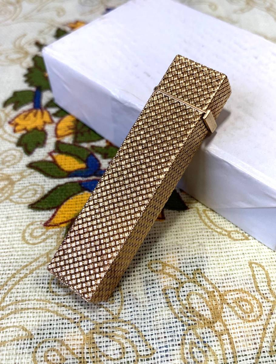 クローゼット整理　最高峰　1930年代　ヴァンクリーフ＆アーペル　18金無垢　オイルライター　コレクターズアイテム