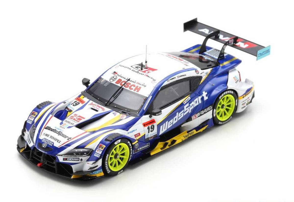 【スパーク】 1/43 WedsSport ADVAN GR Supra No.19 TGR BANDOH GT500 スーパーGT 2023 - Yuji Kunimo [SGT057]★未開封新品！