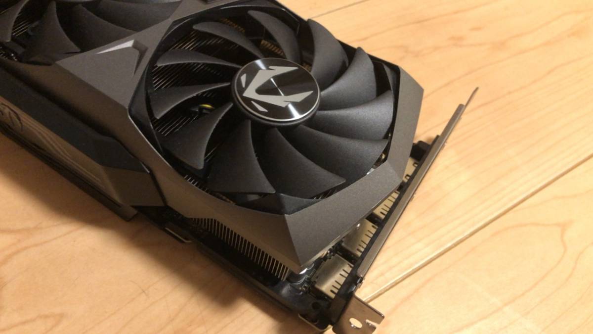 ZOTAC GAMING GeForce RTX 3090 Trinity 画面出力しますがジャンク