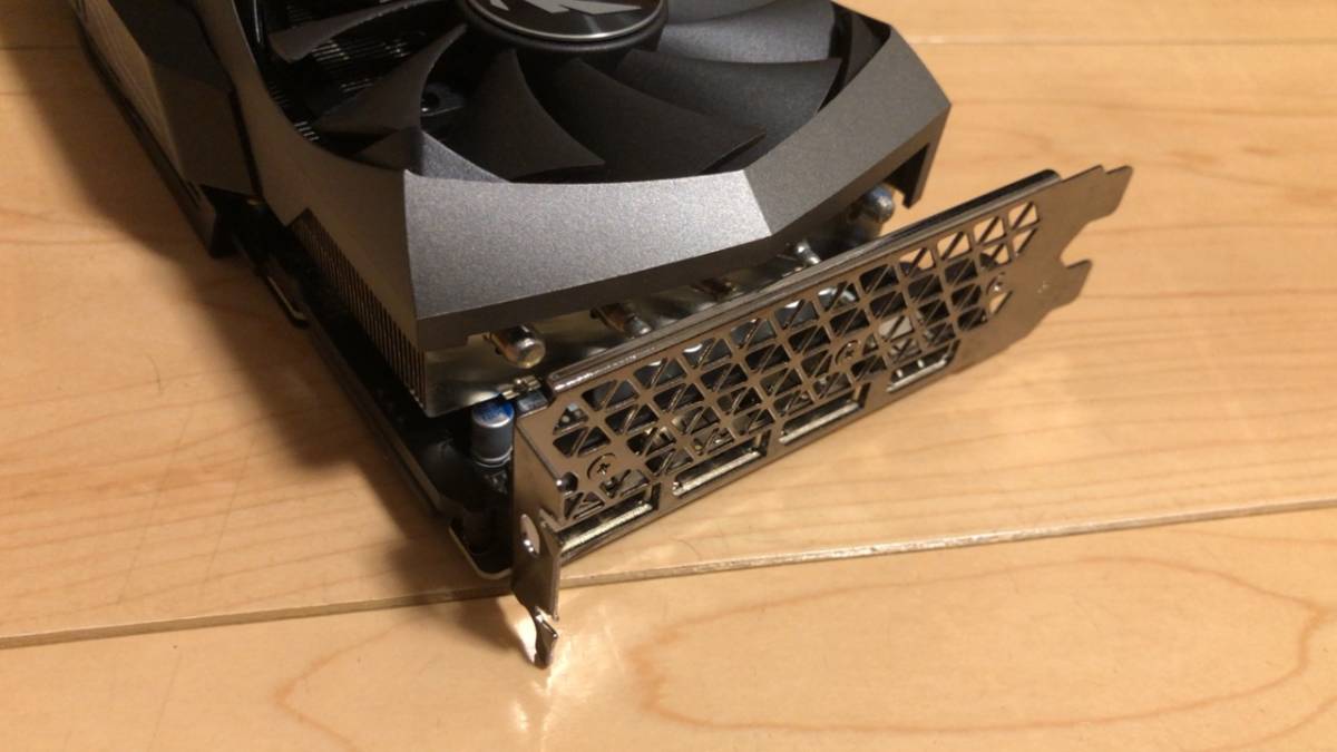 ZOTAC GAMING GeForce RTX 3090 Trinity 画面出力しますがジャンク 