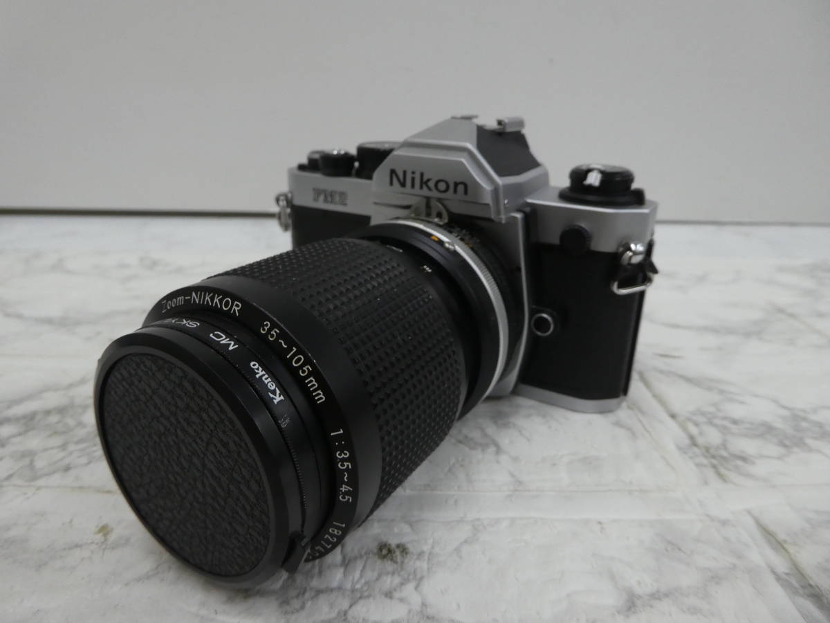 カメラ NikomatFTN一眼レフ+Nikonメディカルニッコール200mmF5.6
