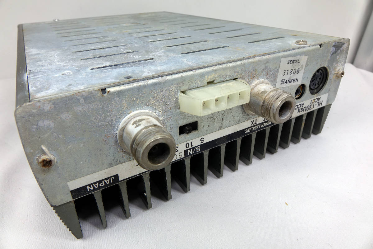 Tokyo HI-POWER 430MHzパワー・アンプ HL-130Usx HL-130USX 東京ハイ