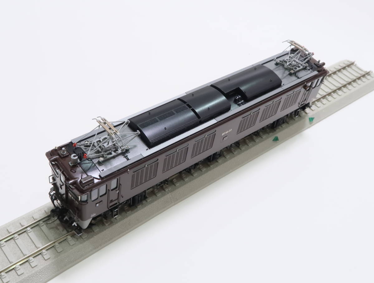 HO 絶版 ムサシノモデル EF64 37号機 茶 細密真鍮製 メーカー完成品