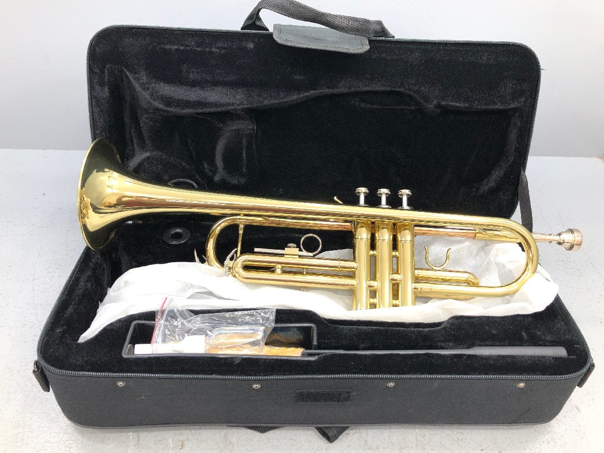 美品 Soleil ○【現状品】Soleil ソレイユ トランペット ゴールド