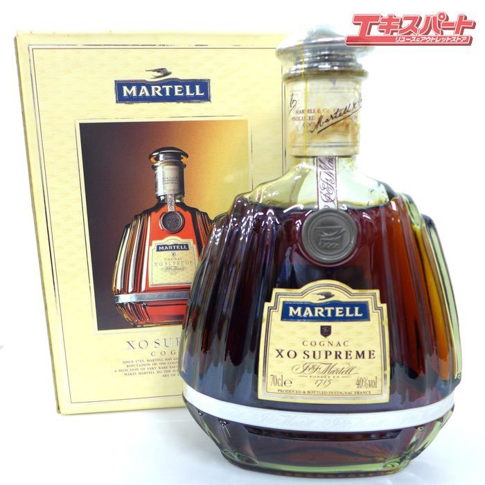【未開封箱付】マーテル XO シュプリーム グリーンボトル 700mlスプリーム 未開栓 MARTELL マーテル XO SUPREME スプリーム コニャック 700ml