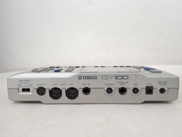 YAMAHA シーケンサー/リズムマシン QY100 ヤマハ ▽ 6C816-3 QY100