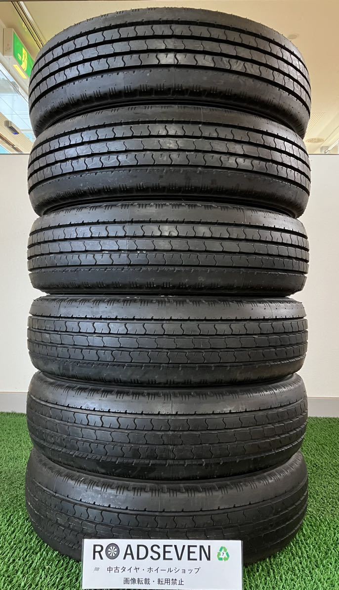 ★205/75R16 113/111L LT 6本Set イボ有 新車外しレベル ダンロップ DUNLOP SP LT33 2018年製 夏用タイヤ 中古 ★送料無料一部地域を除く