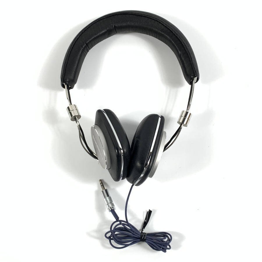 Bowers&Wilkins バウワースアンドウィルキンス ヘッドホン 寸法≒全長210mm 横幅155mm◆現状品
