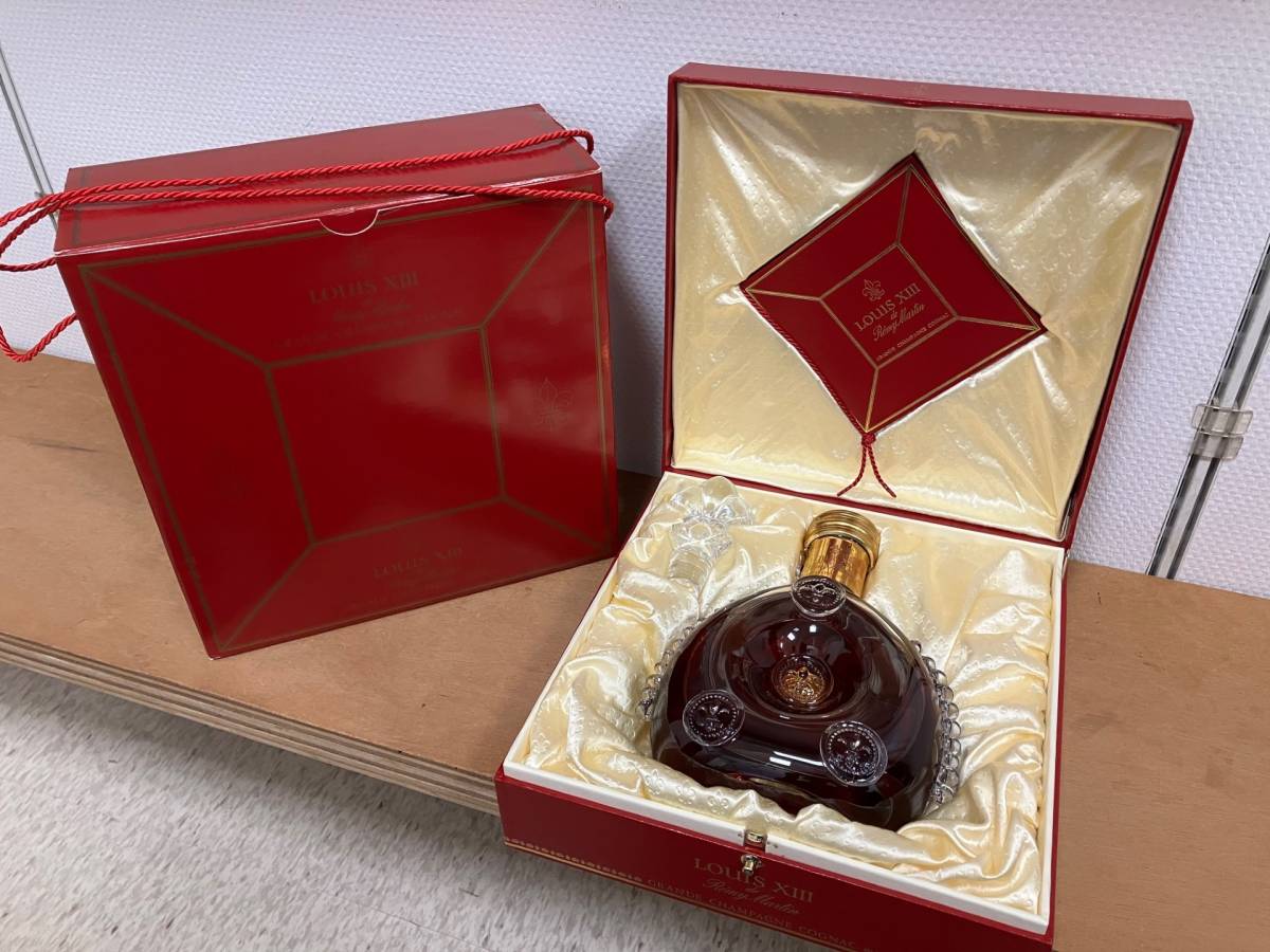 未開栓美品【Rémy Martin】コニャック ギフトボックス証明書付き750 13420 未開栓 REMY MARTIN レミーマルタン ルイ13世 金キャップ 700ml