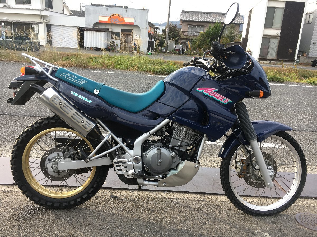カワサキ KLE250 アネーロ LE250A 実働 書類付き 吹け上がり良好