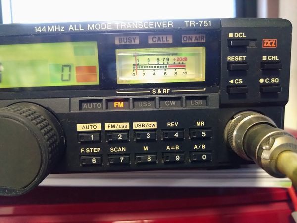☆KENWOOD TR-751 144MHz オールモードトランシーバー☆(モービル