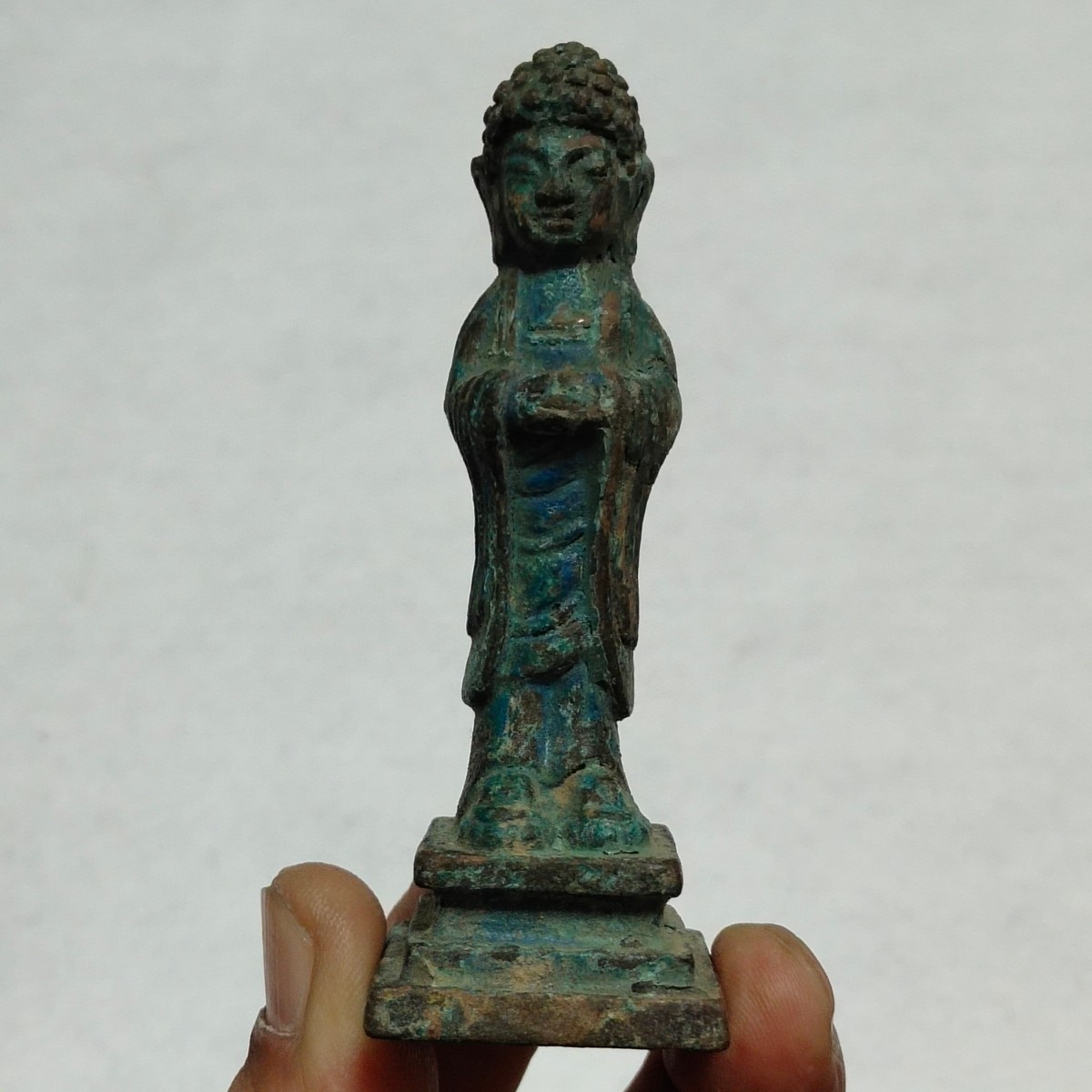 置物 仏教美術 古銅 銅製 仏教古美術 銅 飾り物 9体 銅像 中国 鍍金