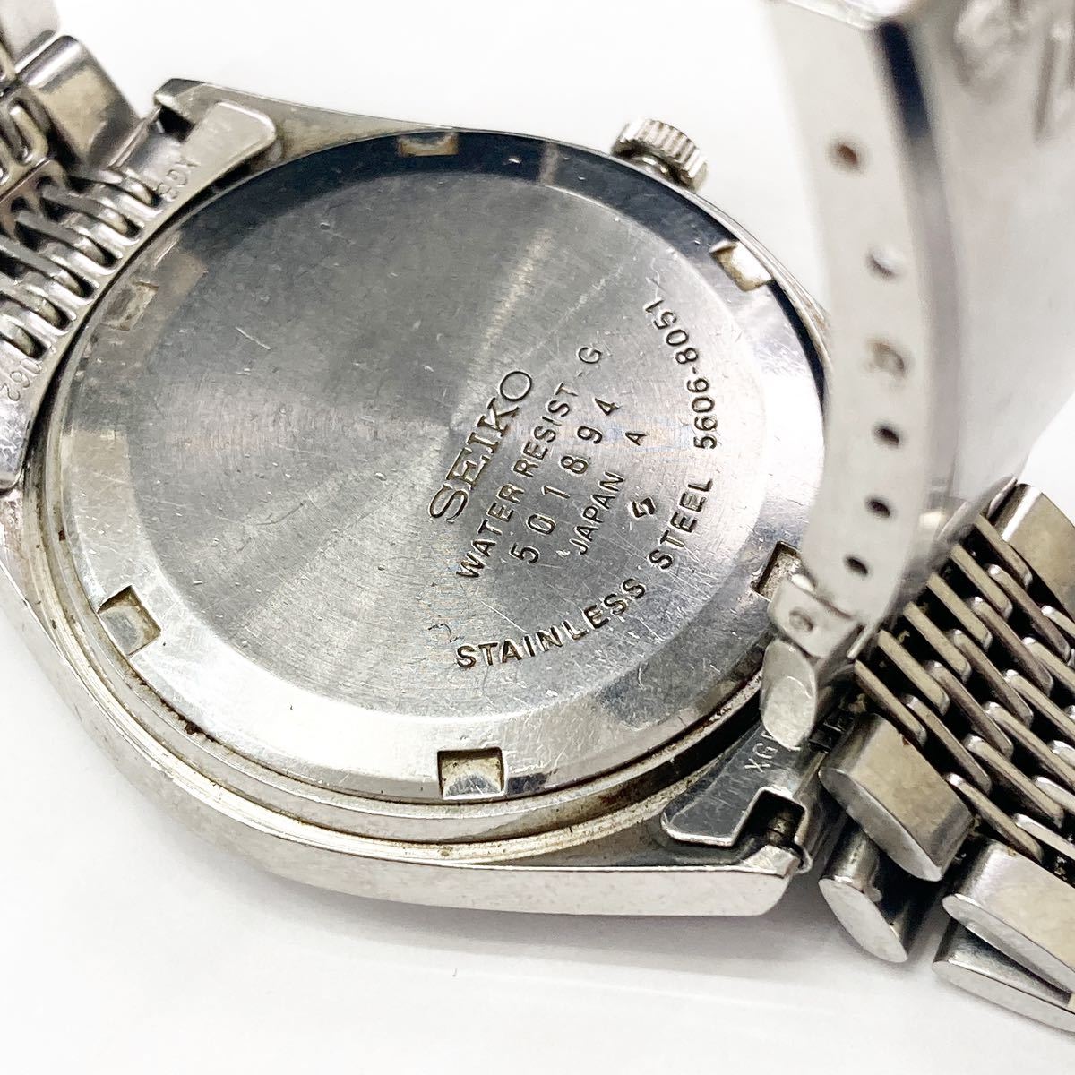 LM 5606-8051 23石 稼働セイコー 自動巻き - SEIKO 純正ブレス 