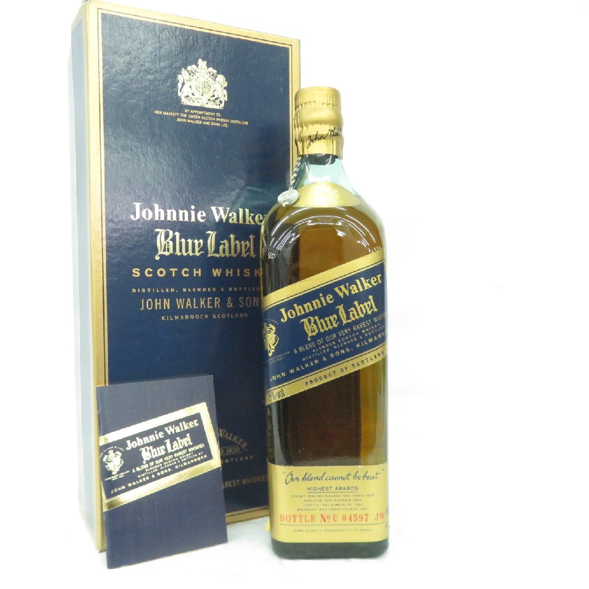 ブルーラベル ジョニーウォーカー 750ml Walker | Blue – ○ BLUE 
