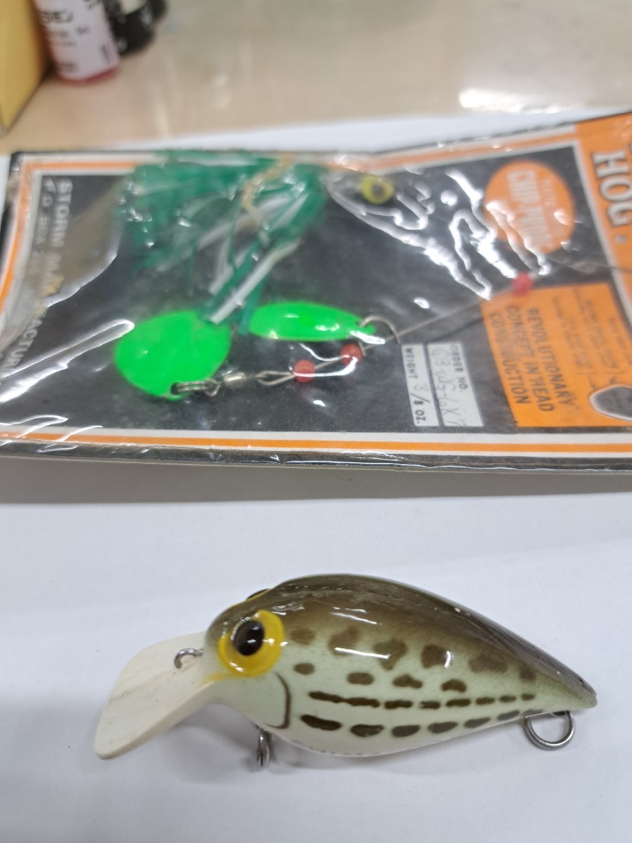 ストーム ファッツオー　ダイワ別注 ジャパンカラー シマドジョウ オールドルアー バスホッグ未開封