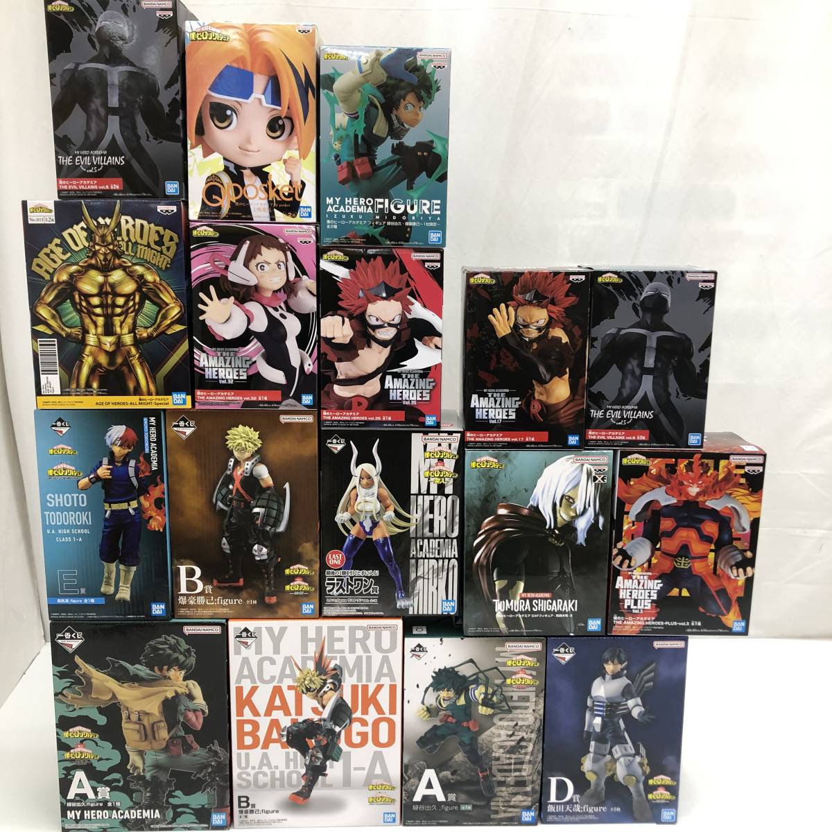 セット】僕のヒーローアカデミア プライズ 一番くじ フィギュア まとめ