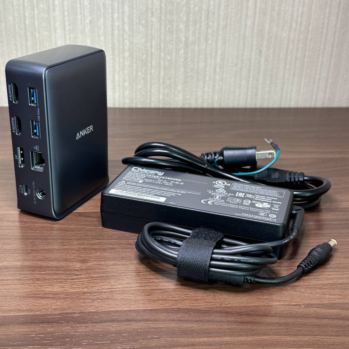 ★全国送料無料★ 現状渡し Anker PowerExpand 13-in-1 USB-C Dock ドッキングステーション A83925A2 グレー★ メーカー交換後使用頻度少