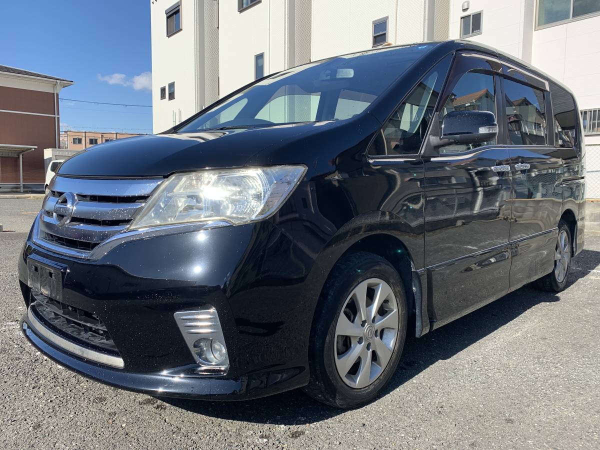H23 日産 セレナ ハイウェイスターJパッケージ FC26 2WD 8人乗り 車検 