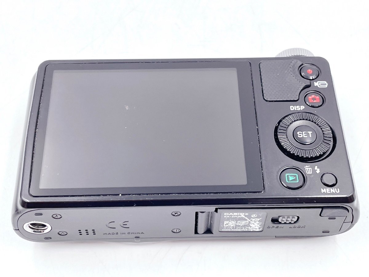 カシオ CACIO デジカメ EXILIM EX-ZR700 HS ブラック /カメラ 動作確認