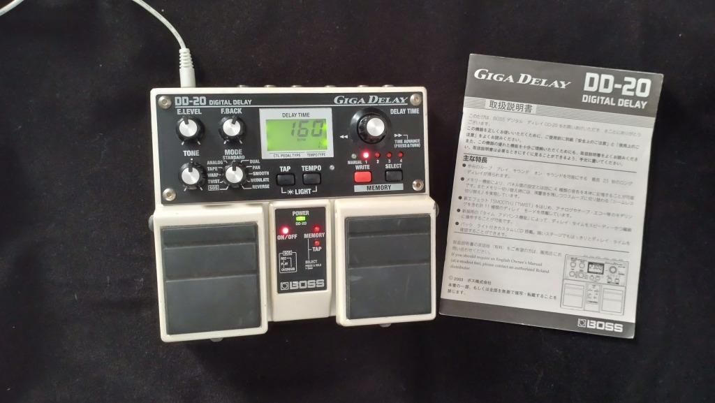 ボスBOSS/DD-20/GIGA DELAY/ディレイ中古品