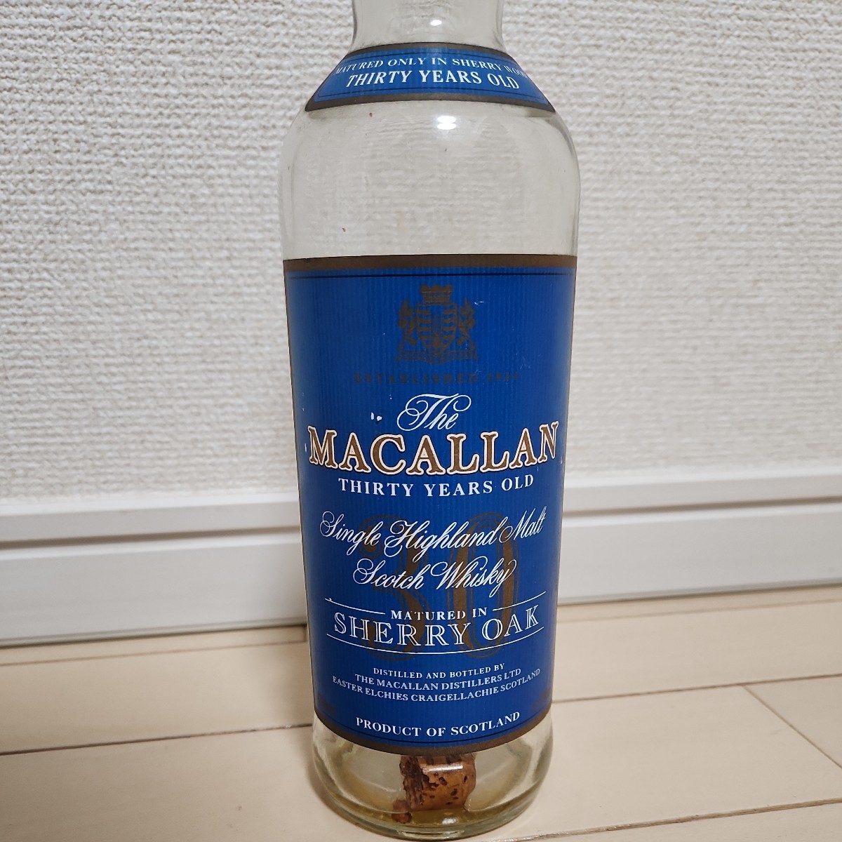 The MACALLAN ザ・マッカラン 30年 シェリーオーク ブルーラベル 