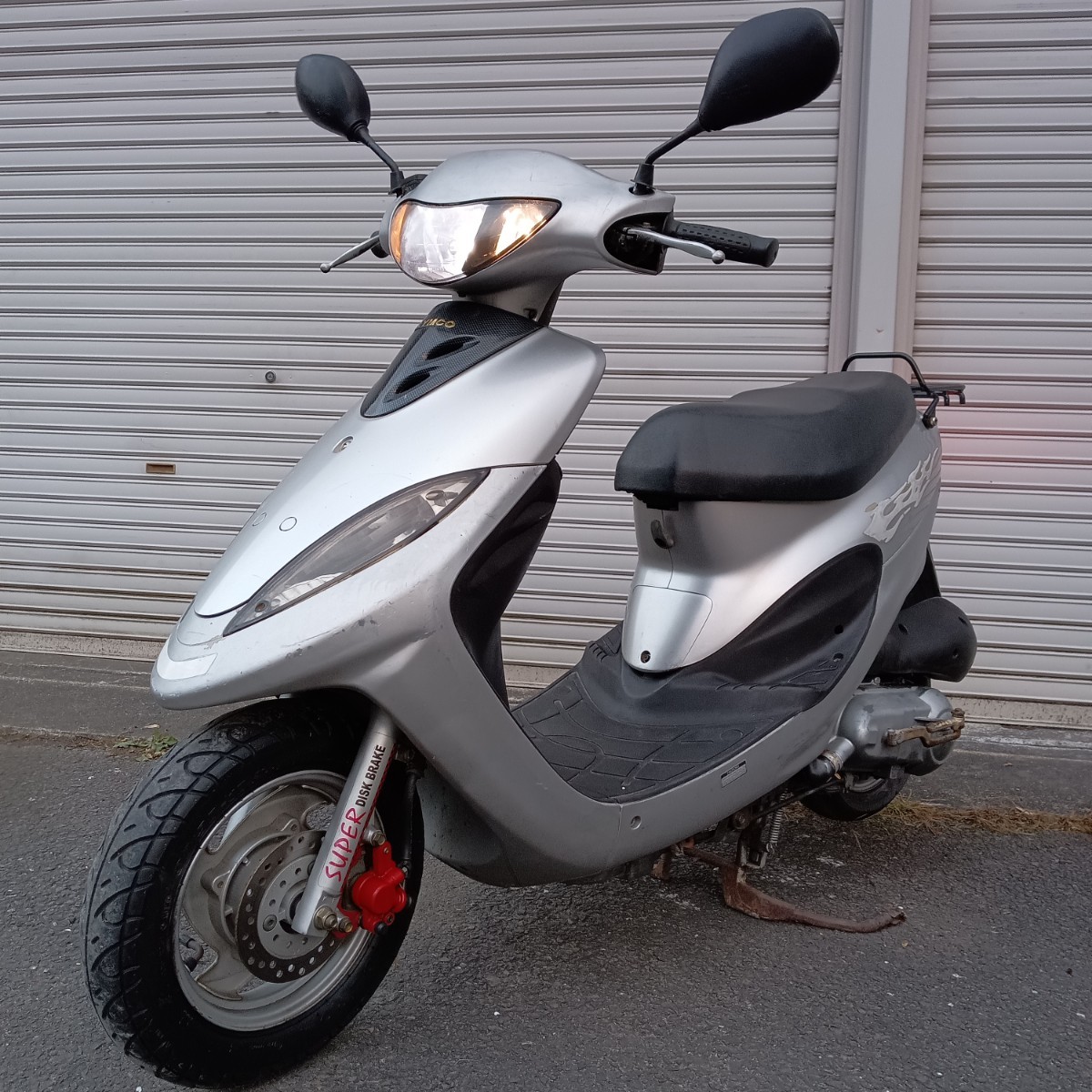 宮城県より　キムコ2スト100ccスクーター　KYMCO　スーナー100　実働　走行距離14400㌔　加速抜群