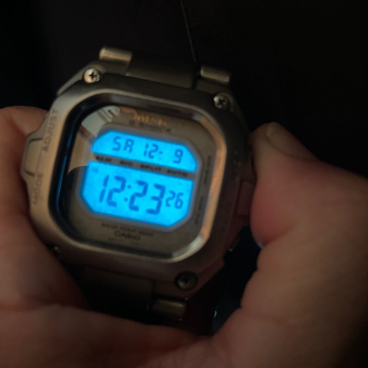 1円スタート】CASIO G-SHOCK MRG-110Tチタンモデル 人気モデル 稼動品 