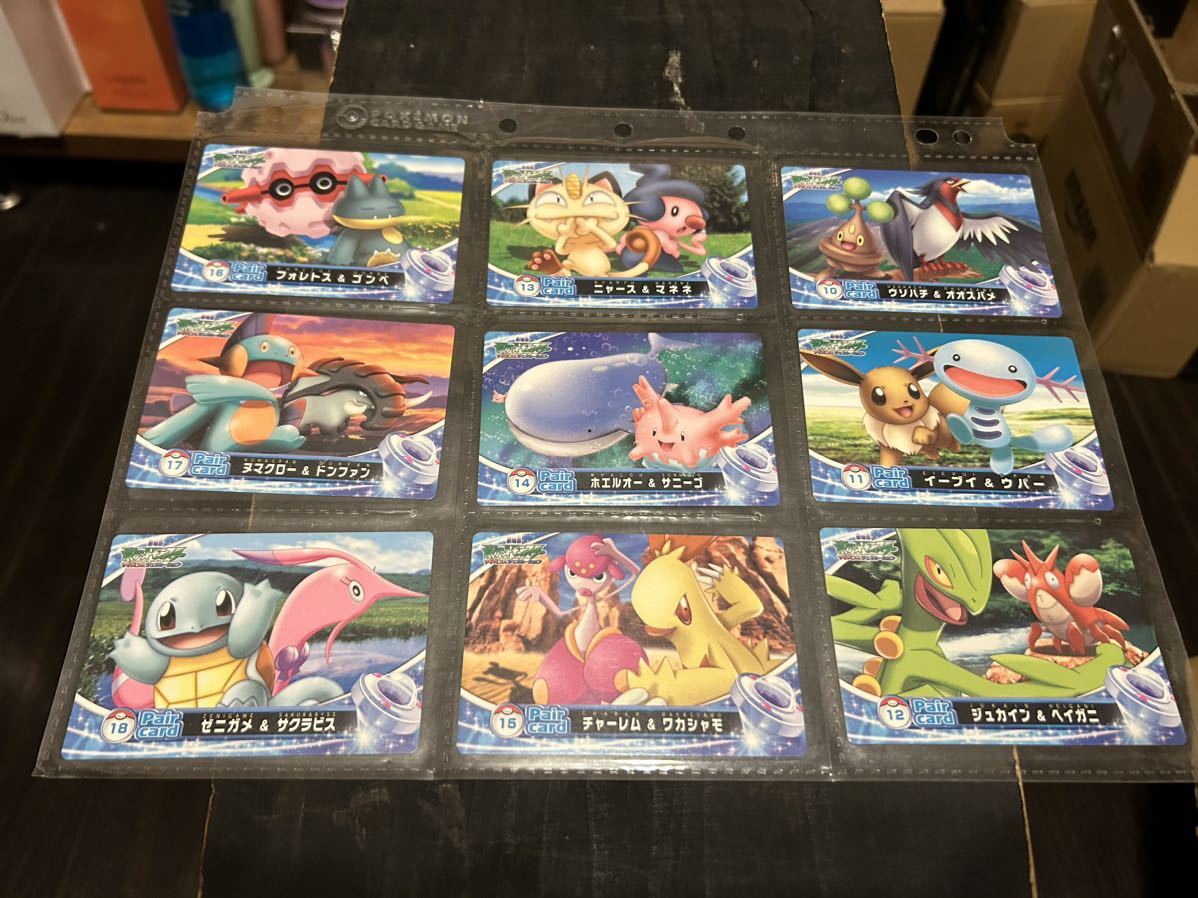 ④劇場版 ポケモン クリアカード アドバンスジェネレーション カードダス マナフィと蒼海の王子 まとめ売り