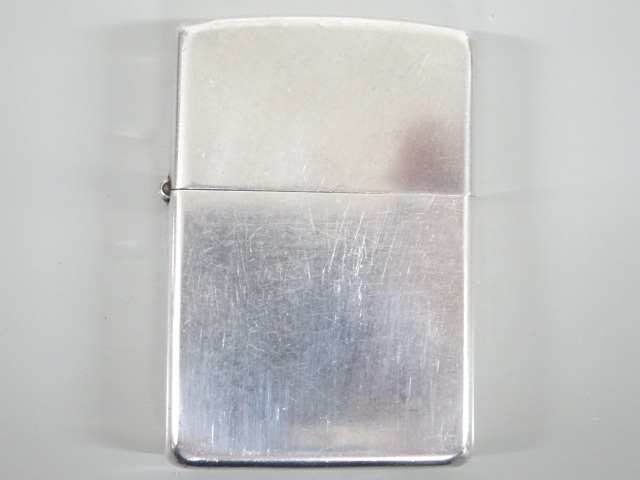 1995製 ZIPPO ジッポ STERLING SILVER スターリング シルバー プレーン 銀 オイル ライター 喫煙 USA