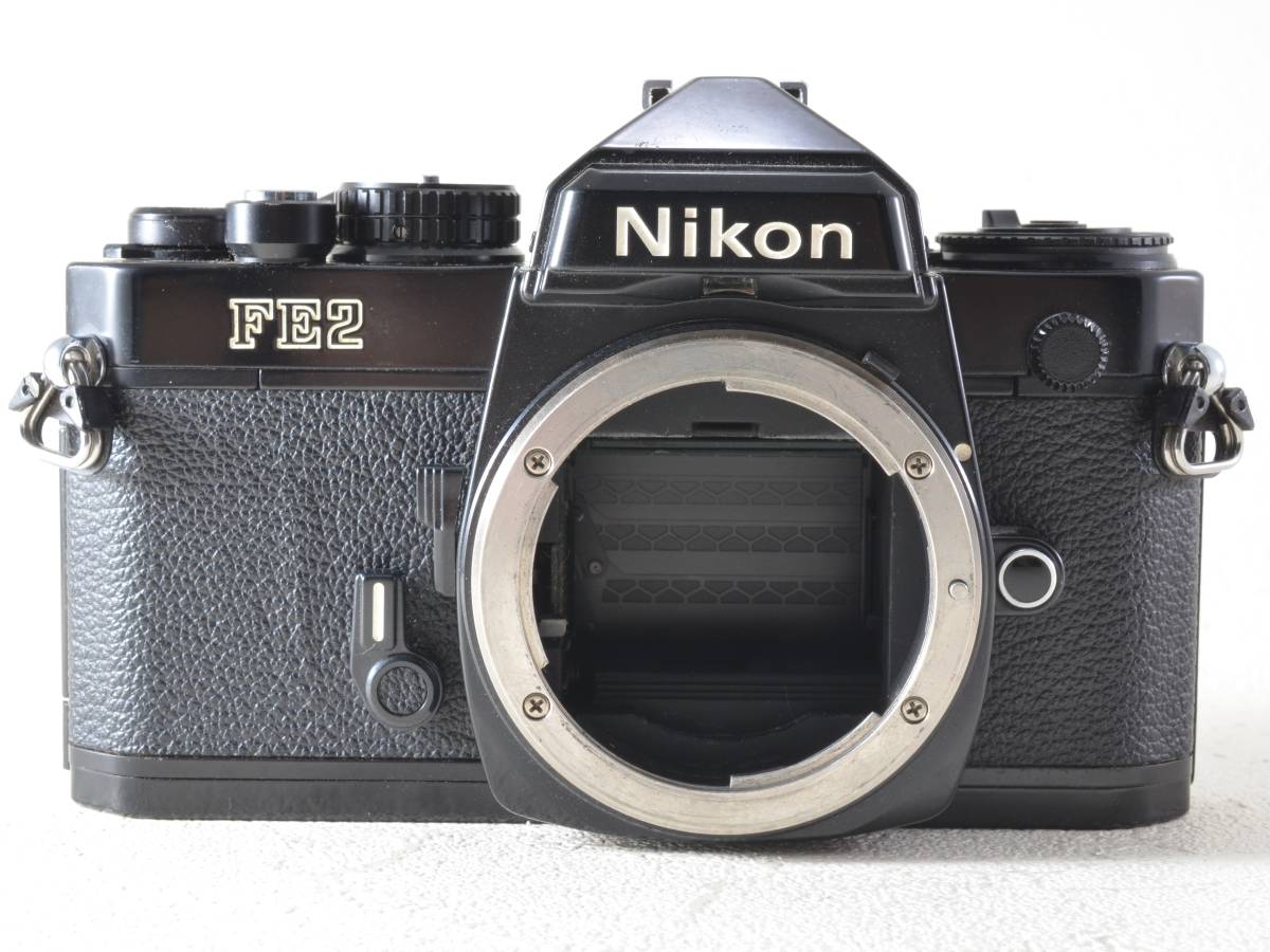 ジャンクNikon ニコン FE2 黒 ブラック ボディ フィルム一眼