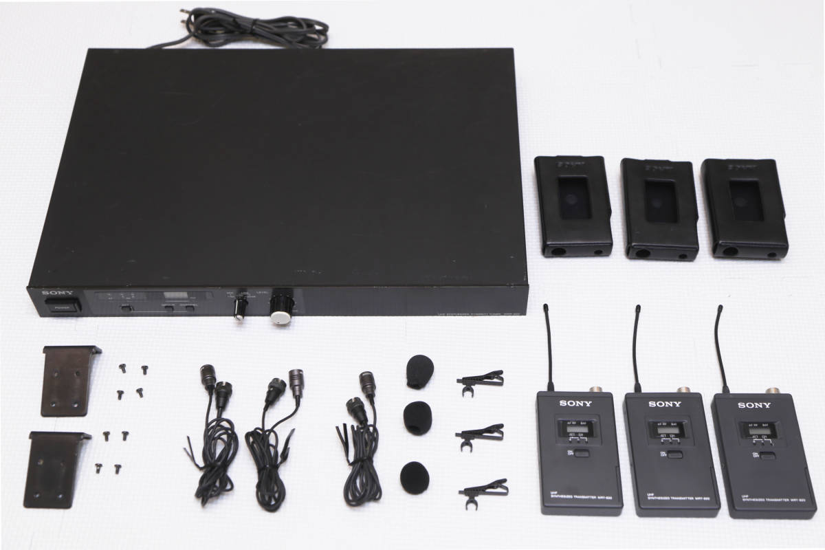 SONY WRR-820 WRT-820 ワイヤレスマイク ワイヤレス受信機 送信機