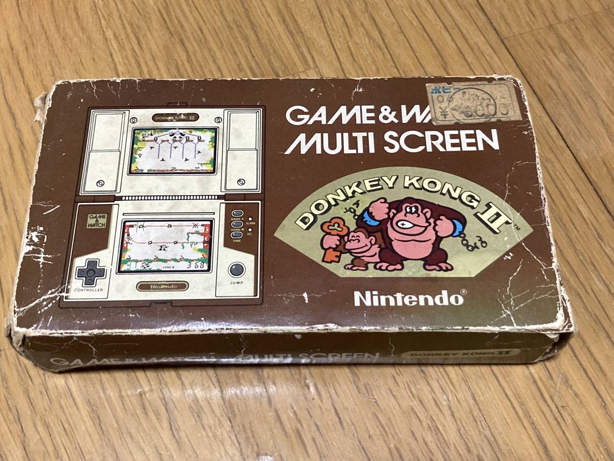 任天堂 Nintendo ゲームウォッチ GAME WATCH ドンキーコングⅡ現状品