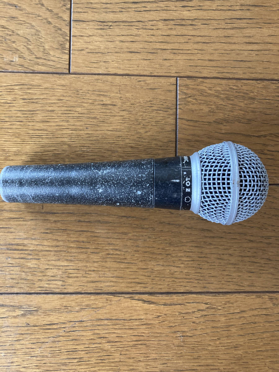 Vintage SHURE SM58 バルコム正規品 金シール 3本セット SM58 SHURE BALCOM 金シール 3本セット Vintage SHURE SM58 BALCOM