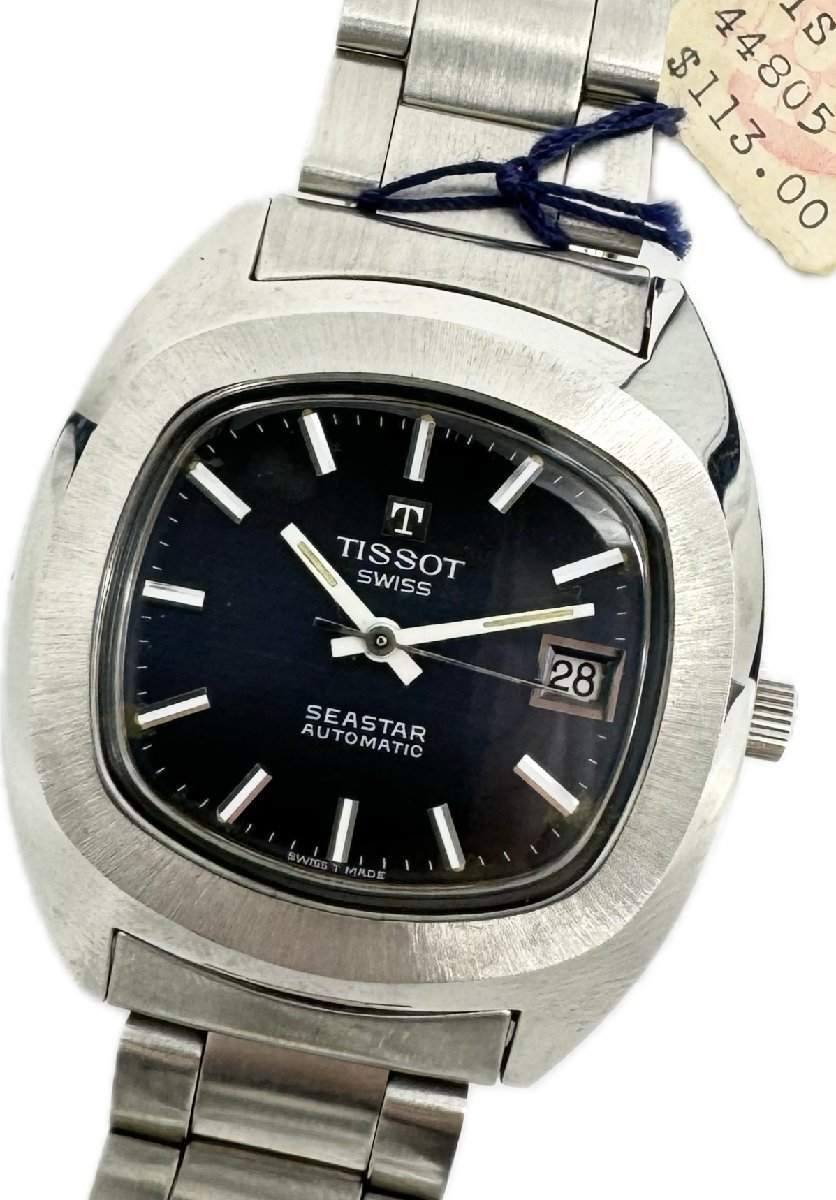 希少 70s デッドストック TISSOT ティソ Ref.070-44805 SEASTAR シー 