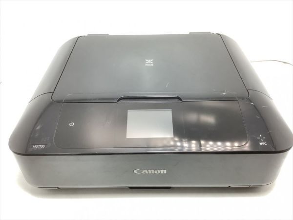 ☆印刷枚数300枚以下の特別品☆Canon インクジェット複合機 MG7730 BK