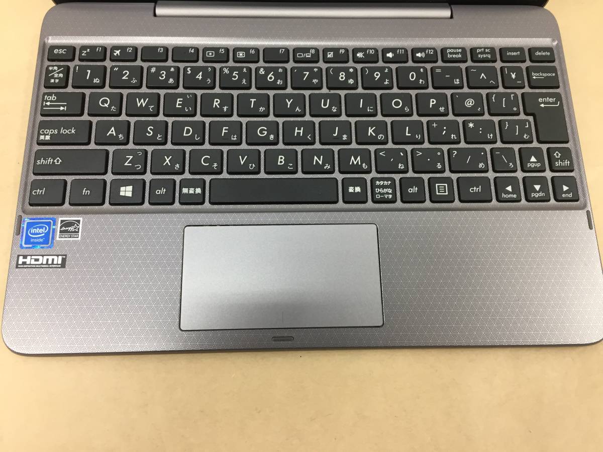☆【K357】中古品 ASUS TransBook T101HA タブレットPC 初期化済み