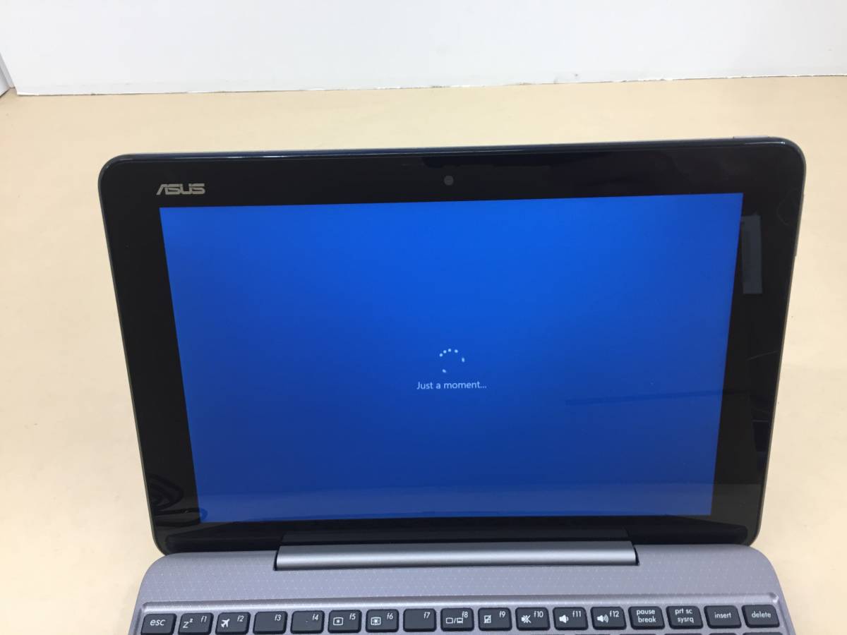 ☆【K357】中古品 ASUS TransBook T101HA タブレットPC 初期化済み