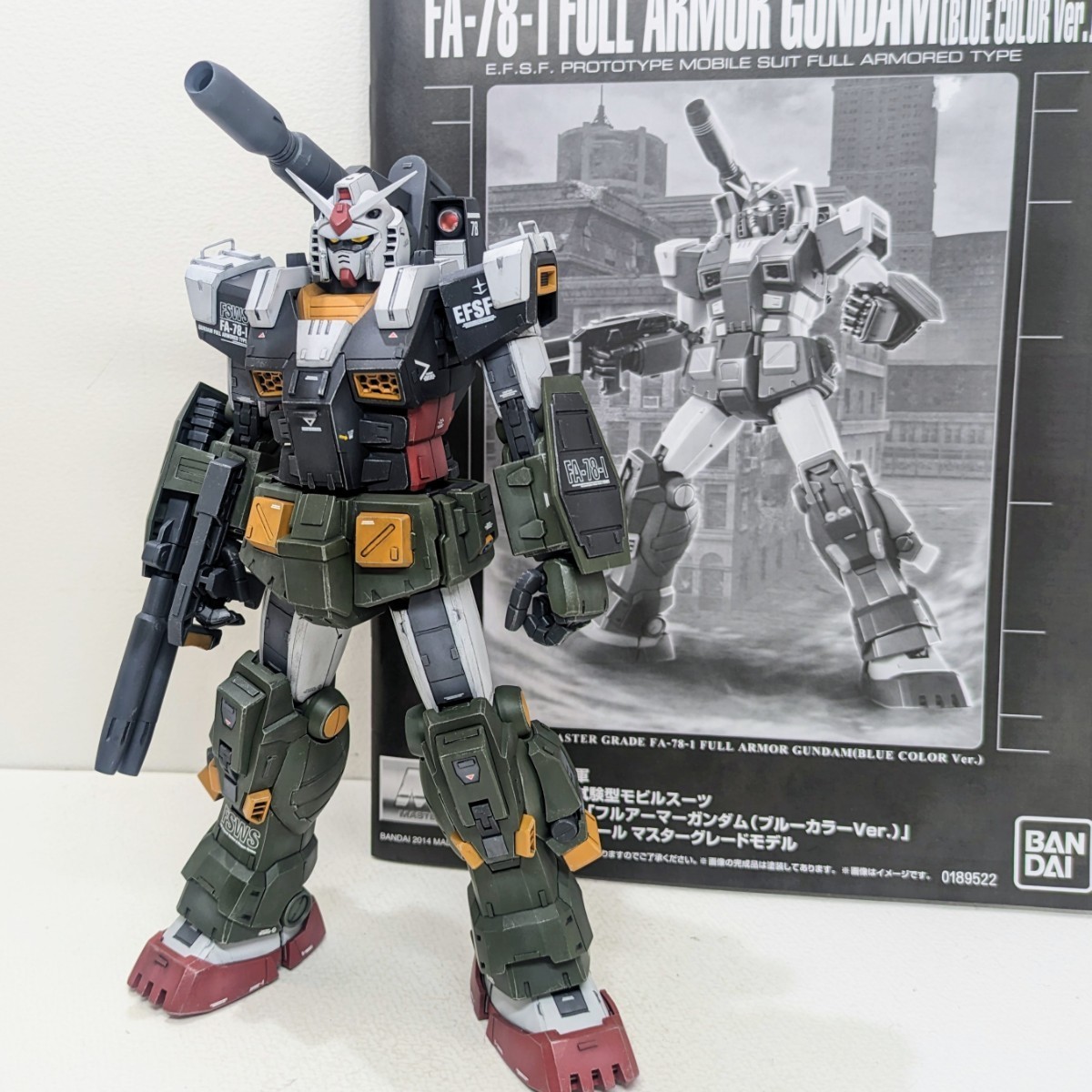 MG 1/100 フルアーマーガンダム　MSV MG 1/100 [フルアーマー・ガンダム リアルタイプカラーver] FA-78-1 小