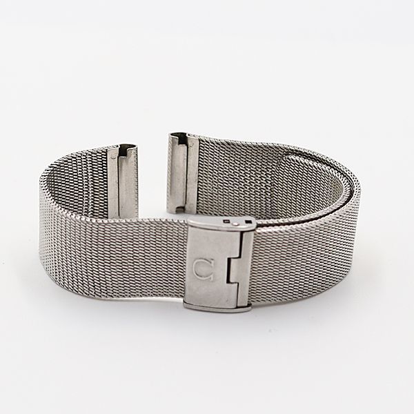 1円 良品 オメガ 純正ベルト ブレス 2052 シルバーカラー 16ｍｍ用 NSK メンズ腕時計用 OGH 2000000