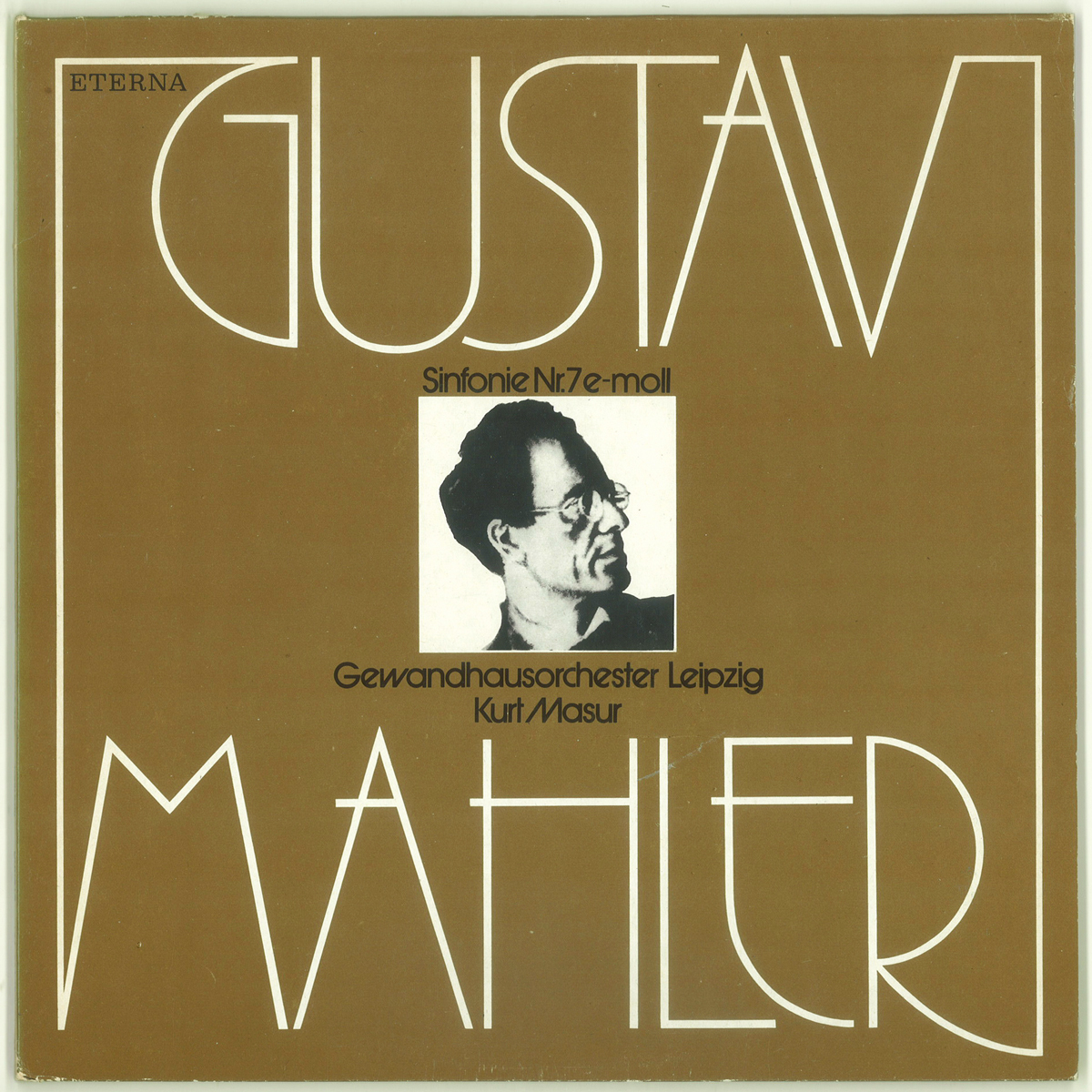 東独Eterna　マーラー「交響曲第７番」　マズア　ライプツィヒ・ゲヴァントハウス管