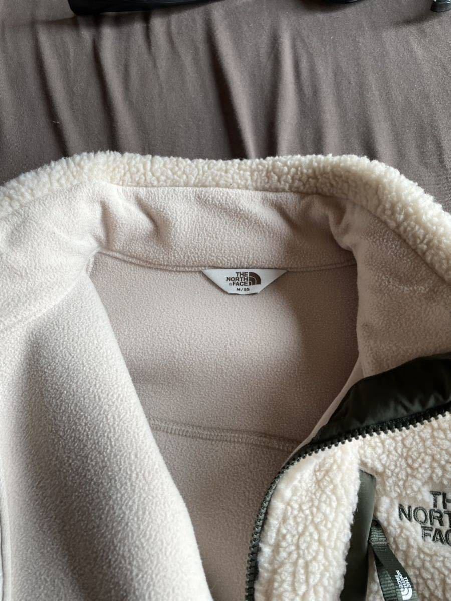 ノースフェイス　フリース　ボアジャケット　M95サイズ　ホワイトレーベル_6