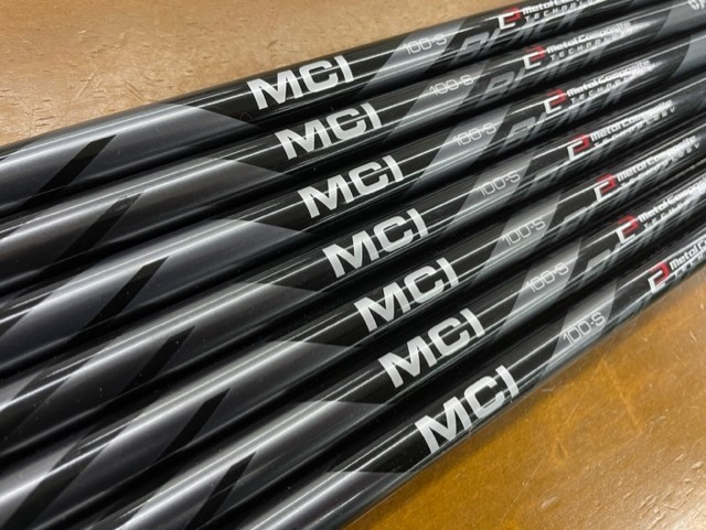 程度良好 フジクラ MCIブラック 100S #4~PW 番手ずらし ⁄ MCI フジクラ